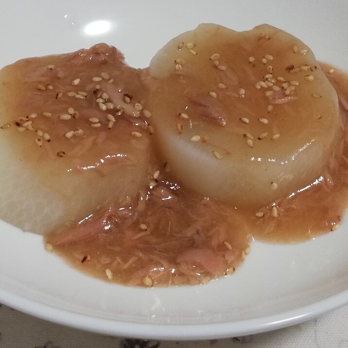 レンジで簡単作りおき ツナ缶で節約 ふろふき大根 レシピ 作り方 By かっぺ4217 楽天レシピ レンジで簡単作りおき ツナ缶で節約 ふろふき大根 レシピ 作り方 By かっぺ4217 楽天レシピ